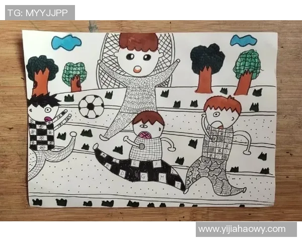 足球明星的艺术魅力与激情瞬间的完美结合画作欣赏